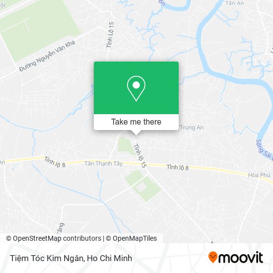 Tiệm Tóc Kim Ngân map