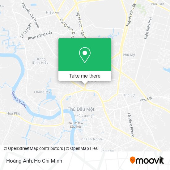 Hoàng Anh map