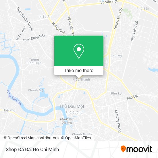 Shop Đa Đa map