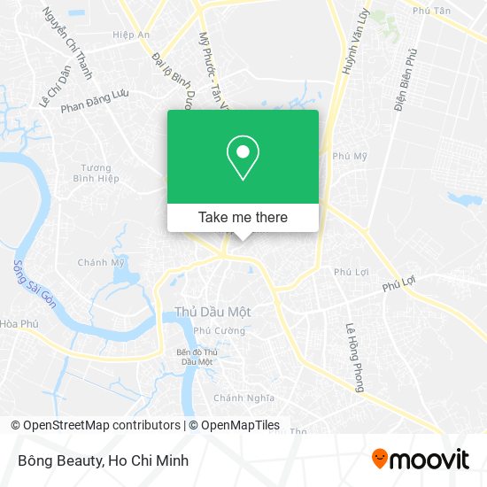 Bông Beauty map