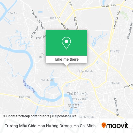 Trường Mẫu Giáo Hoa Hướng Dương map