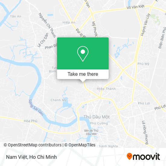 Nam Việt map