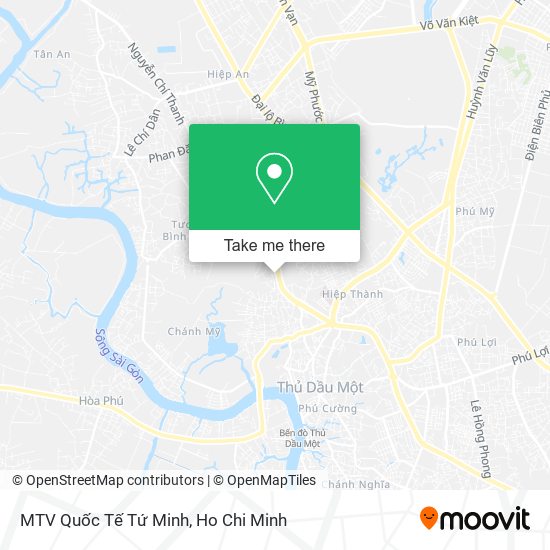 MTV Quốc Tế Tứ Minh map