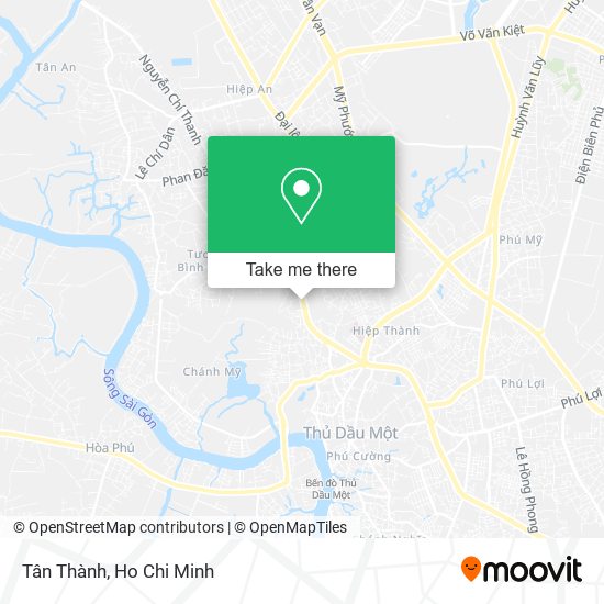 Tân Thành map