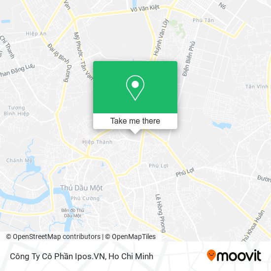 Công Ty Cô Phần Ipos.VN map