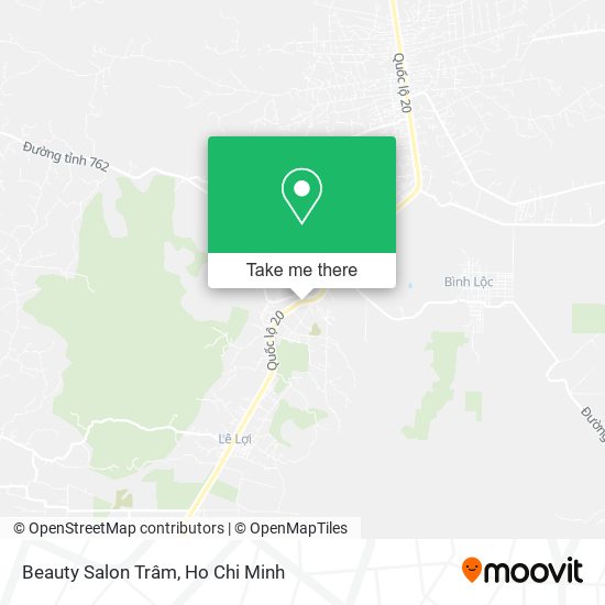 Beauty Salon Trâm map