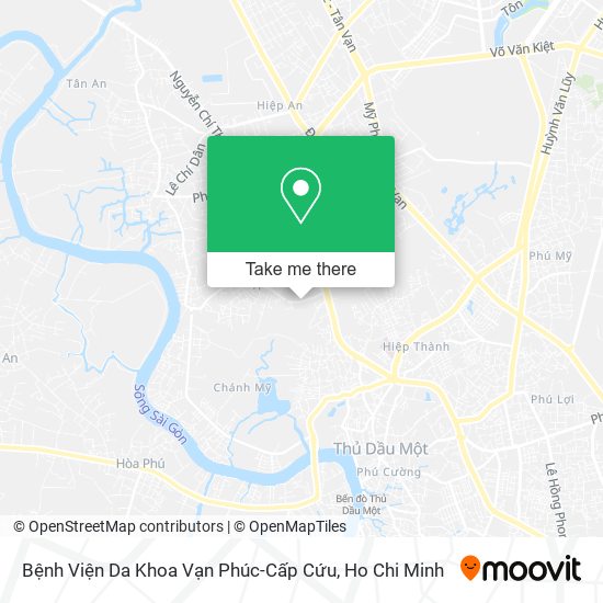 Bệnh Viện Da Khoa Vạn Phúc-Cấp Cứu map