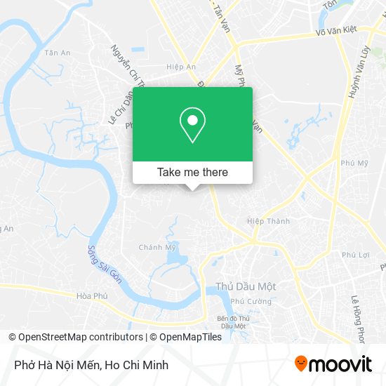Phở Hà Nội Mến map