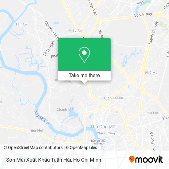 Sơn Mài Xuất Khẩu Tuấn Hải map