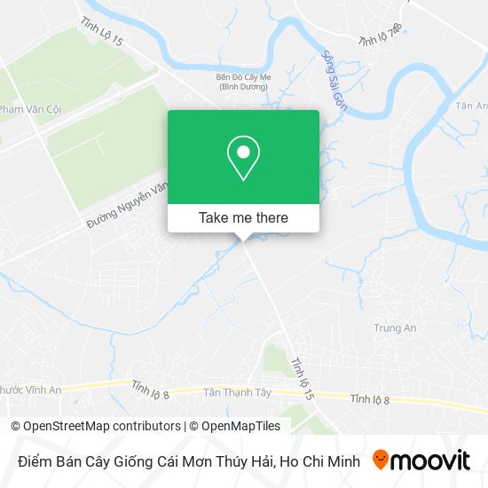 Điểm Bán Cây Giống Cái Mơn Thúy Hải map