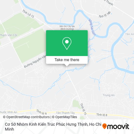 Cơ Sở Nhôm Kính Kiến Trúc Phúc Hưng Thịnh map