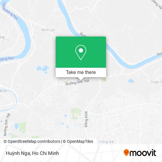 Huỳnh Nga map