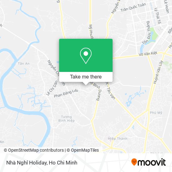 Nhà Nghỉ Holiday map