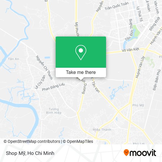Shop Mỹ map