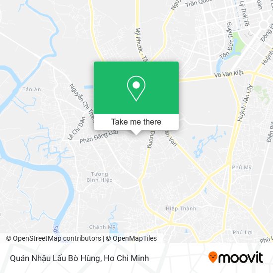 Quán Nhậu Lẩu Bò Hùng map