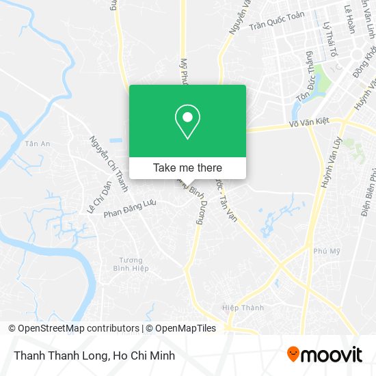Thanh Thanh Long map