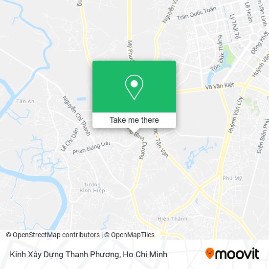 Kính Xây Dựng Thanh Phương map