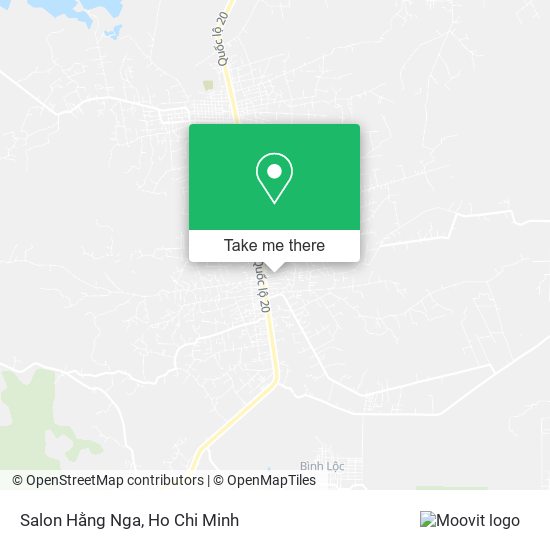 Salon Hằng Nga map