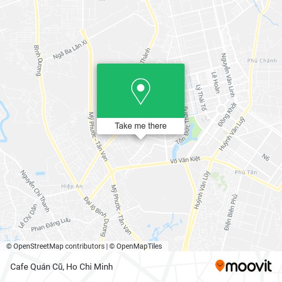 Cafe Quán Cũ map