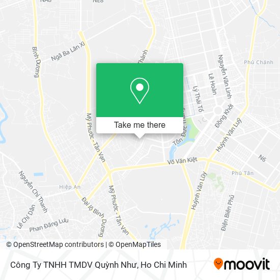 Công Ty TNHH TMDV Quỳnh Như map