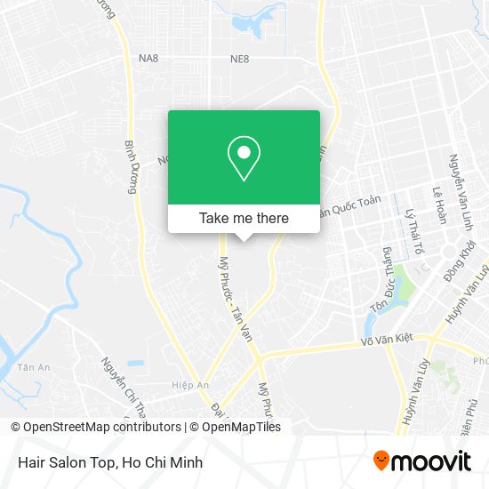 Hair Salon Top map