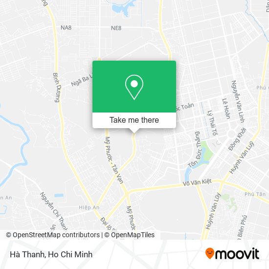 Hà Thanh map