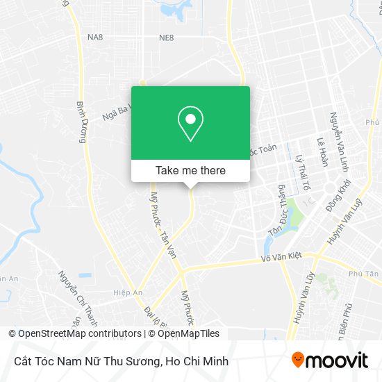 Cắt Tóc Nam Nữ Thu Sương map