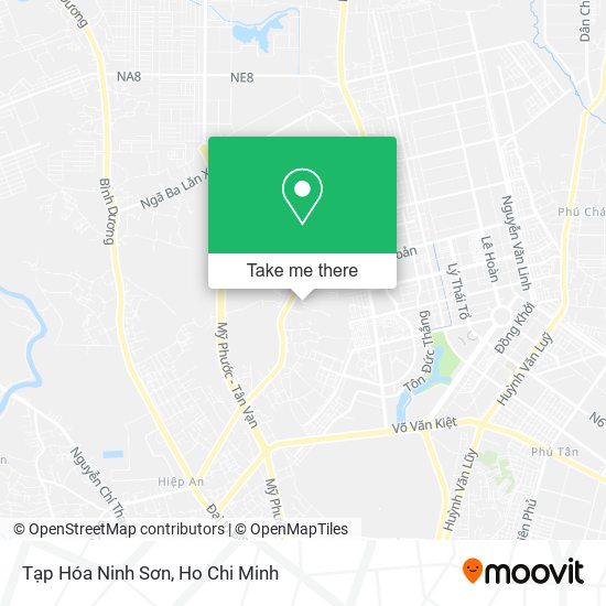 Tạp Hóa Ninh Sơn map