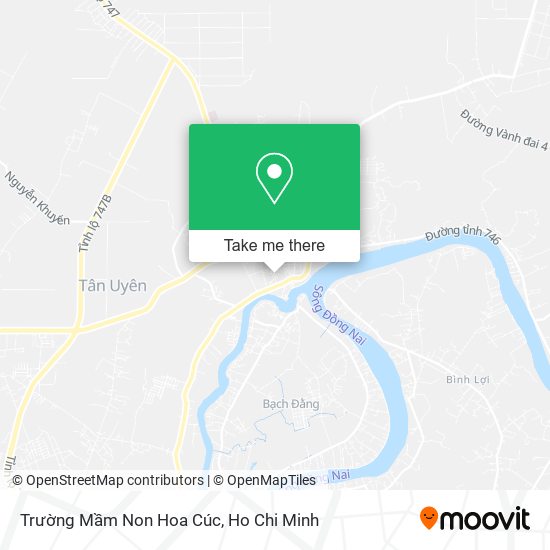 Trường Mầm Non Hoa Cúc map