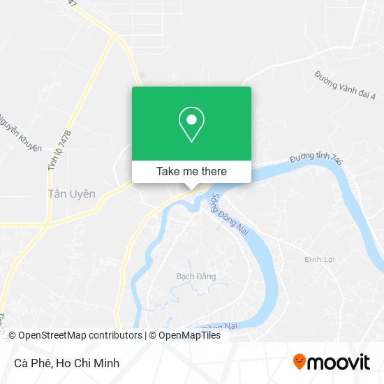 Cà Phê map
