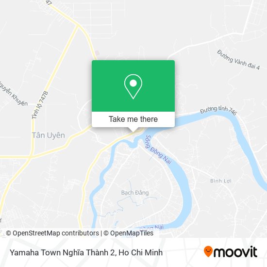 Yamaha Town Nghĩa Thành 2 map