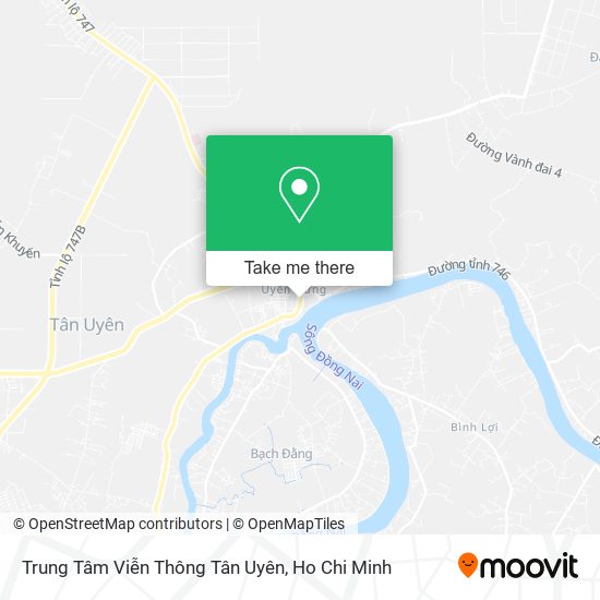 Trung Tâm Viễn Thông Tân Uyên map