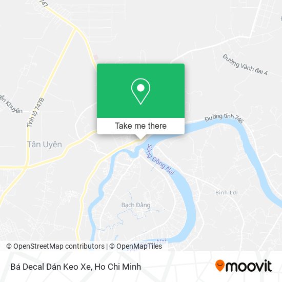 Bá Decal Dán Keo Xe map