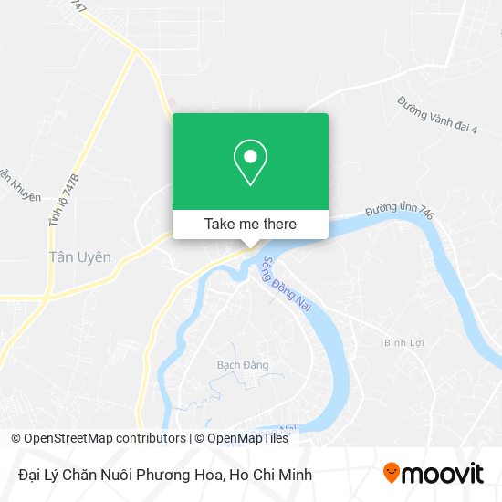 Đại Lý Chăn Nuôi Phương Hoa map