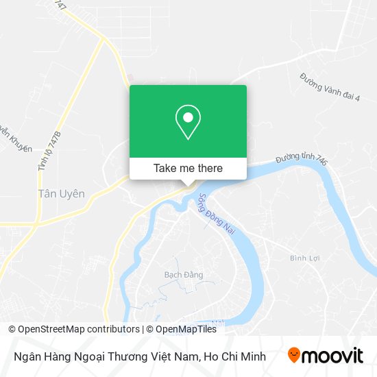 Ngân Hàng Ngoại Thương Việt Nam map