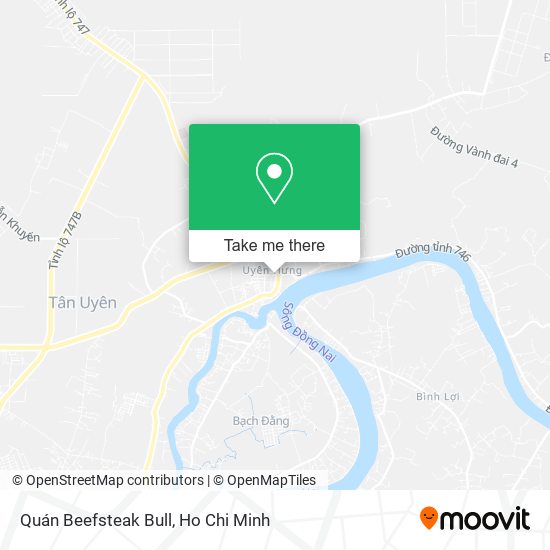 Quán Beefsteak Bull map