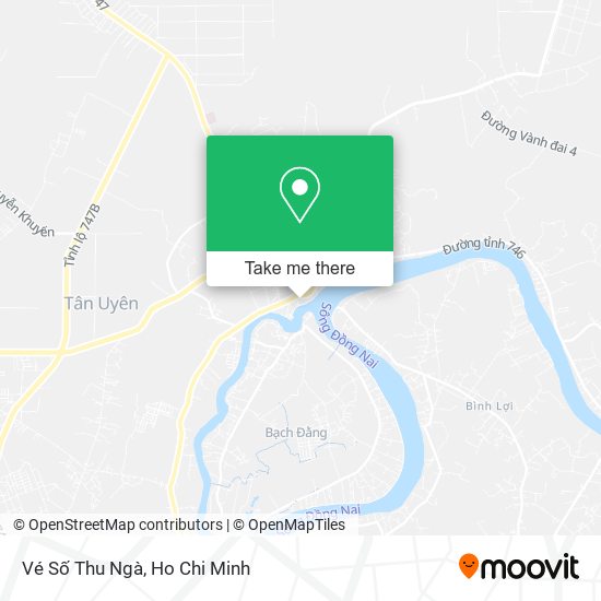 Vé Số Thu Ngà map