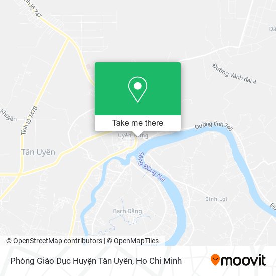 Phòng Giáo Dục Huyện Tân Uyên map