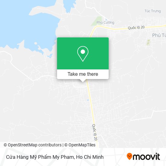 Cửa Hàng Mỹ Phẩm My Pham map