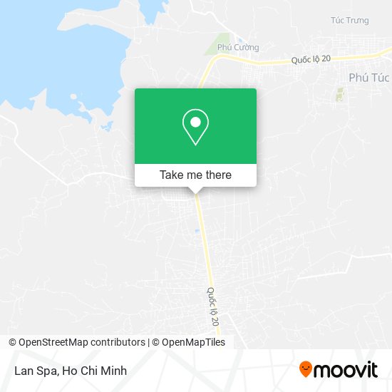 Lan Spa map