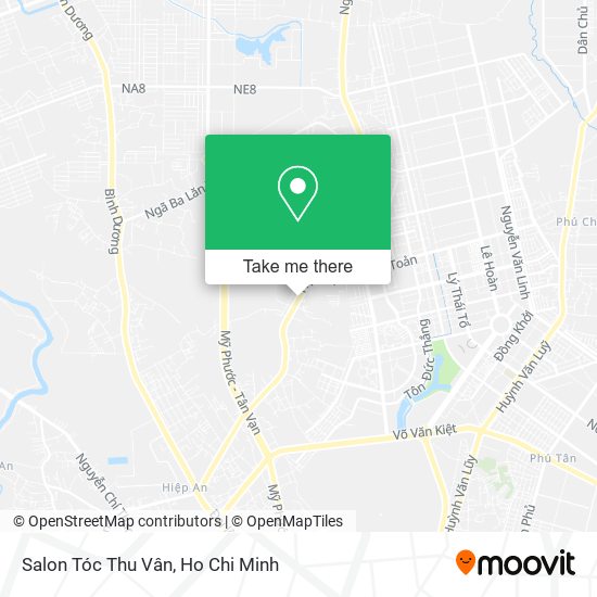 Salon Tóc Thu Vân map