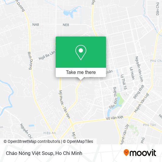Cháo Nóng Việt Soup map