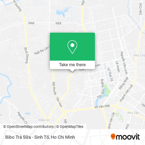 Bibo Trà Sữa - Sinh Tố map