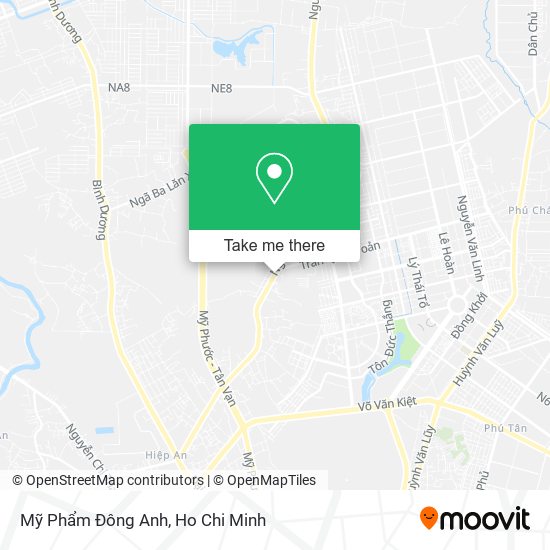Mỹ Phẩm Đông Anh map