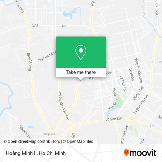 Hoàng Minh II map