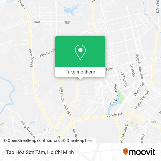 Tạp Hóa Sơn Tâm map