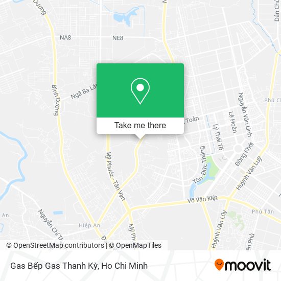 Gas Bếp Gas Thanh Kỳ map