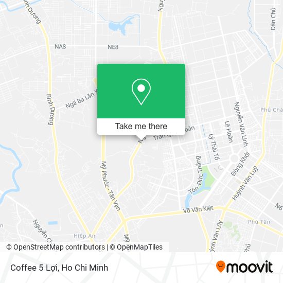 Coffee 5 Lợi map