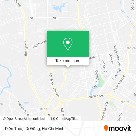 Điện Thoại Di Động map