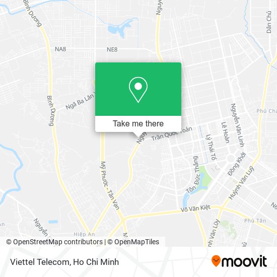 Viettel Telecom map
